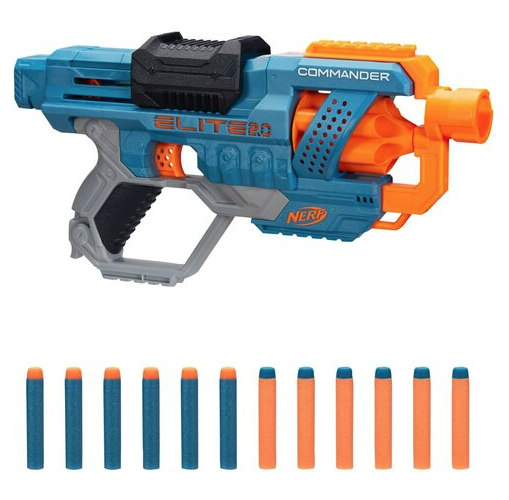NERF ELITE 2.0 COMMANDER BLASTER - NeonSales {{ shop.shopifyCountryName }}