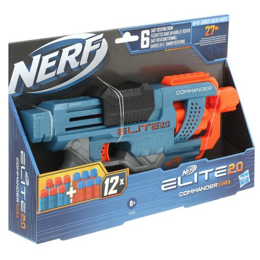 NERF ELITE 2.0 COMMANDER BLASTER - NeonSales {{ shop.shopifyCountryName }}