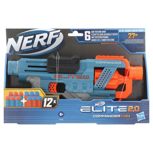 NERF ELITE 2.0 COMMANDER BLASTER - NeonSales {{ shop.shopifyCountryName }}