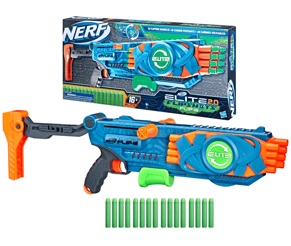 NERF ELITE 2.0 FLIP 16 BLASTER - NeonSales {{ shop.shopifyCountryName }}