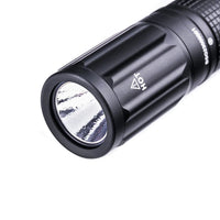 NEXTORCH E52C 3000 lumen flashlight head close-up