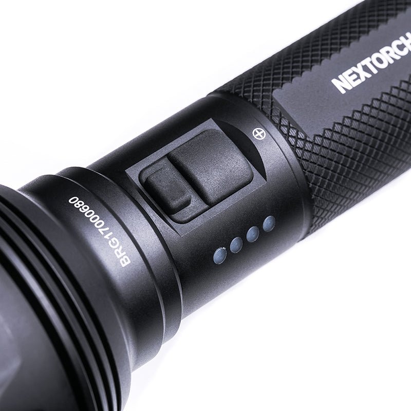 NEXTORCH P82 long-range flashlight body detail
