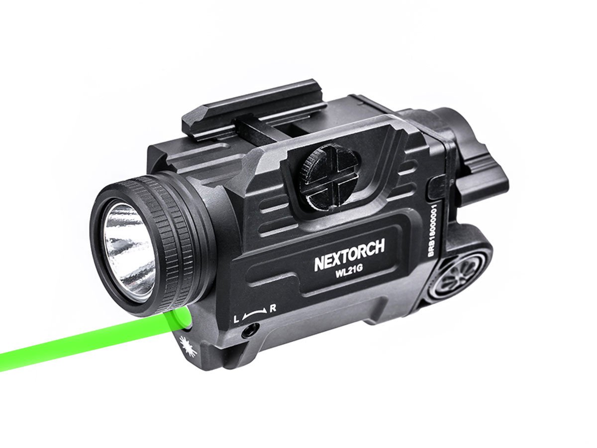Nextorch WL21R 650lm Gun Light with Red Laser