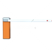 NICE BARRIER ACCESS ACDC-L RH WITH TELESCOPIC KIT