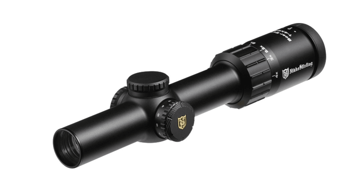 NIKKO STIRLING BOAR EATER 1-6X24 30MM ILL /4 DOT - NeonSales {{ shop.shopifyCountryName }}