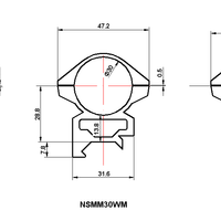NIKKO STIRLING TAC-LOK RINGS, 30MM HIGH PICATINNY - NeonSales {{ shop.shopifyCountryName }}