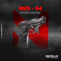 NIKSAN 84FS BLANK GUN - BLACK (BP84) - NeonSales {{ shop.shopifyCountryName }}