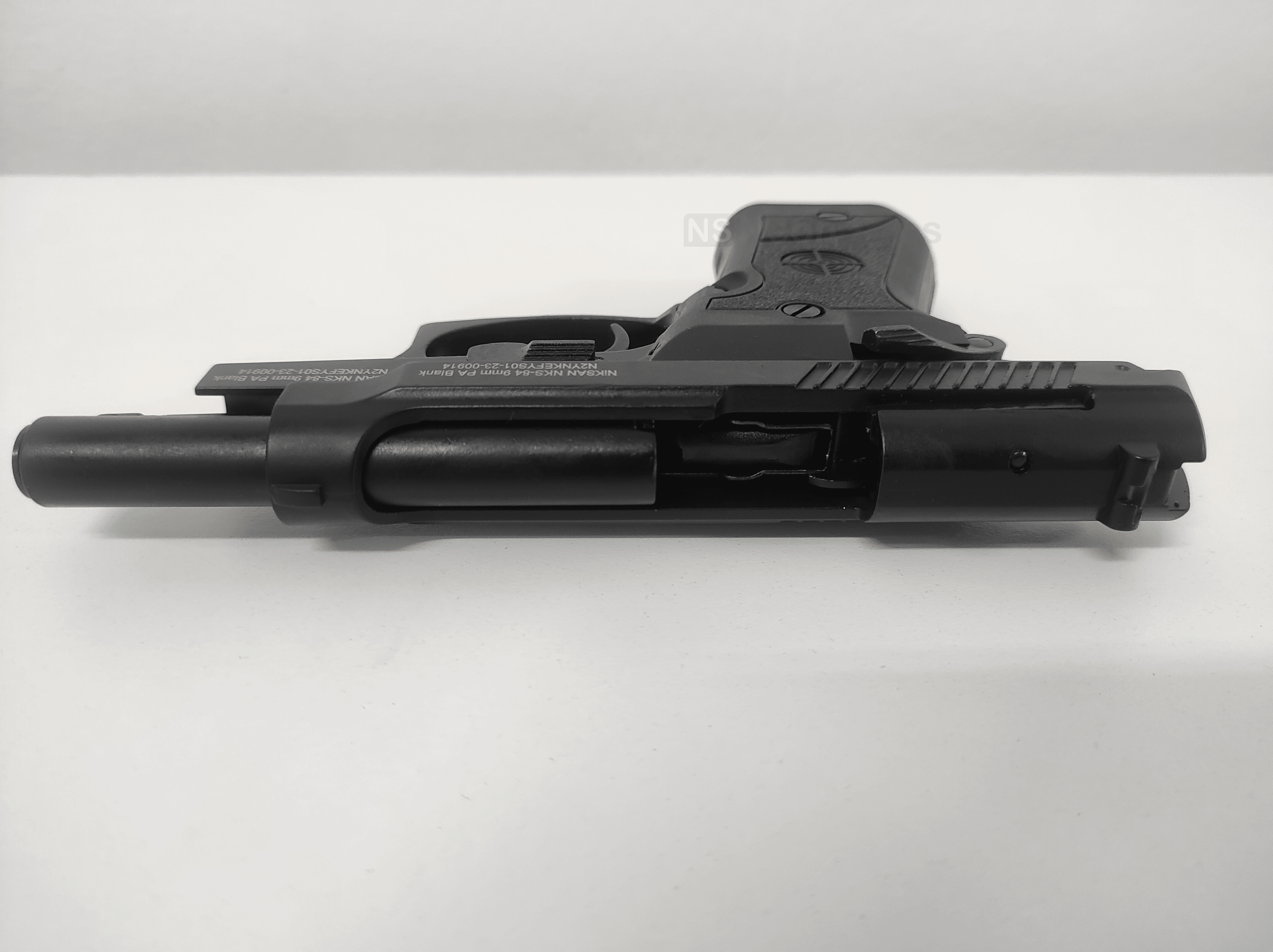 NIKSAN 84FS BLANK GUN - BLACK (BP84) - NeonSales {{ shop.shopifyCountryName }}