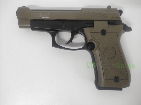 NIKSAN 84FS BLANK GUN - FDE & BLACK (BP84) - NeonSales {{ shop.shopifyCountryName }}