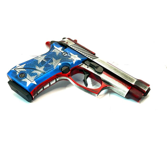 NIKSAN BP84 PATRIOT AMERICAN FLAG BLANK 9MM P.A.K