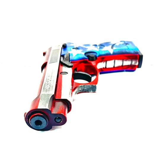 NIKSAN BP84 PATRIOT AMERICAN FLAG BLANK 9MM P.A.K