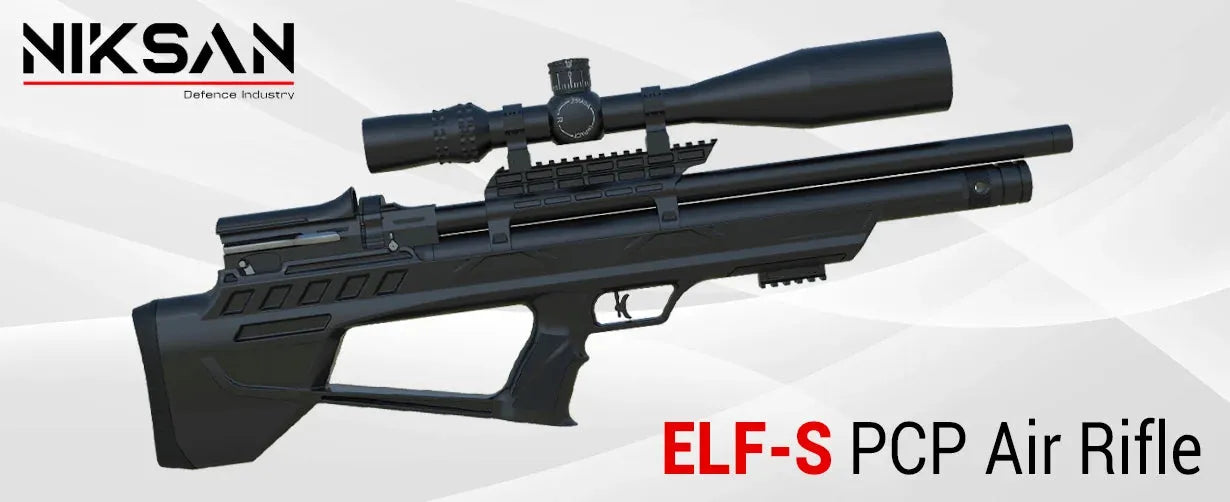 NIKSAN ELF-S PCP BULLPUP RIFLE .22 - NeonSales {{ shop.shopifyCountryName }}