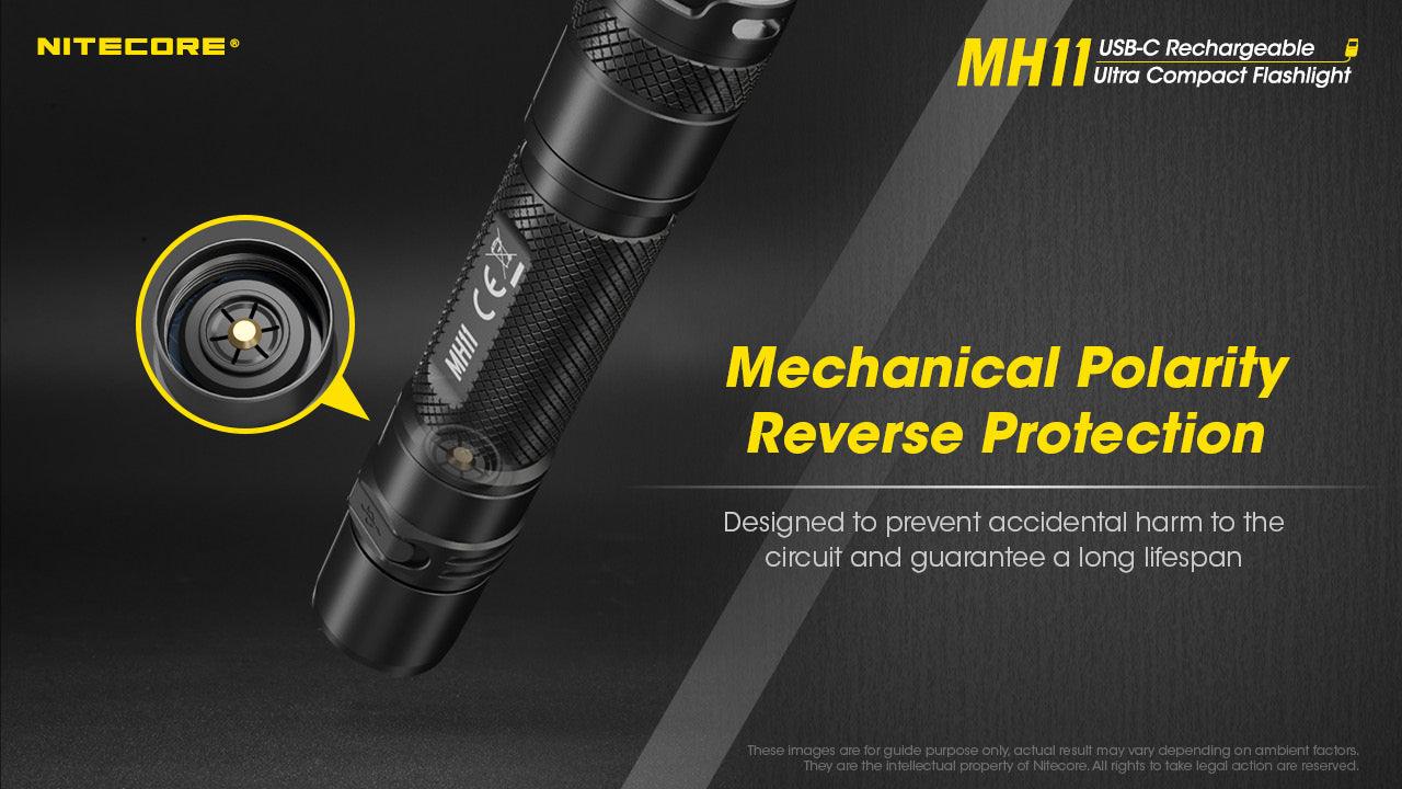 NITECORE MH11 1000 LM FLASHLIGHT, 18650 2600 MAH - NeonSales South Africa