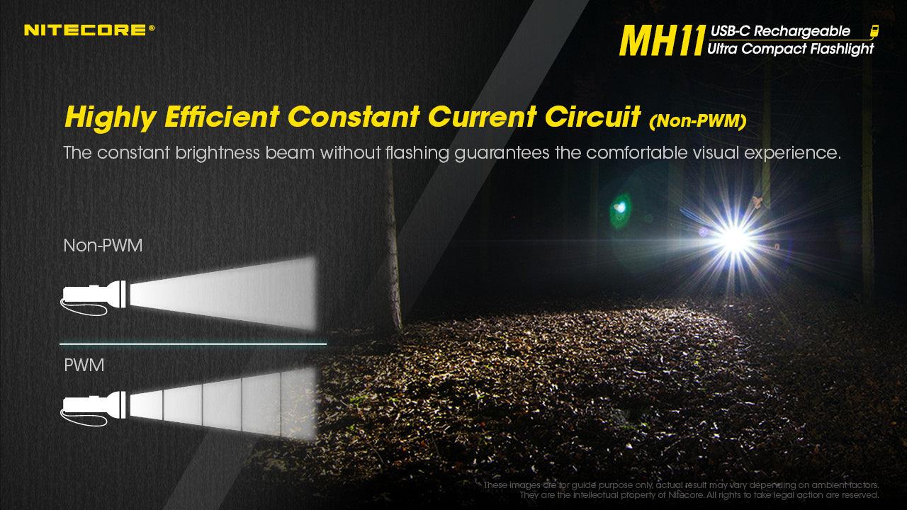 NITECORE MH11 1000 LM FLASHLIGHT, 18650 2600 MAH - NeonSales South Africa