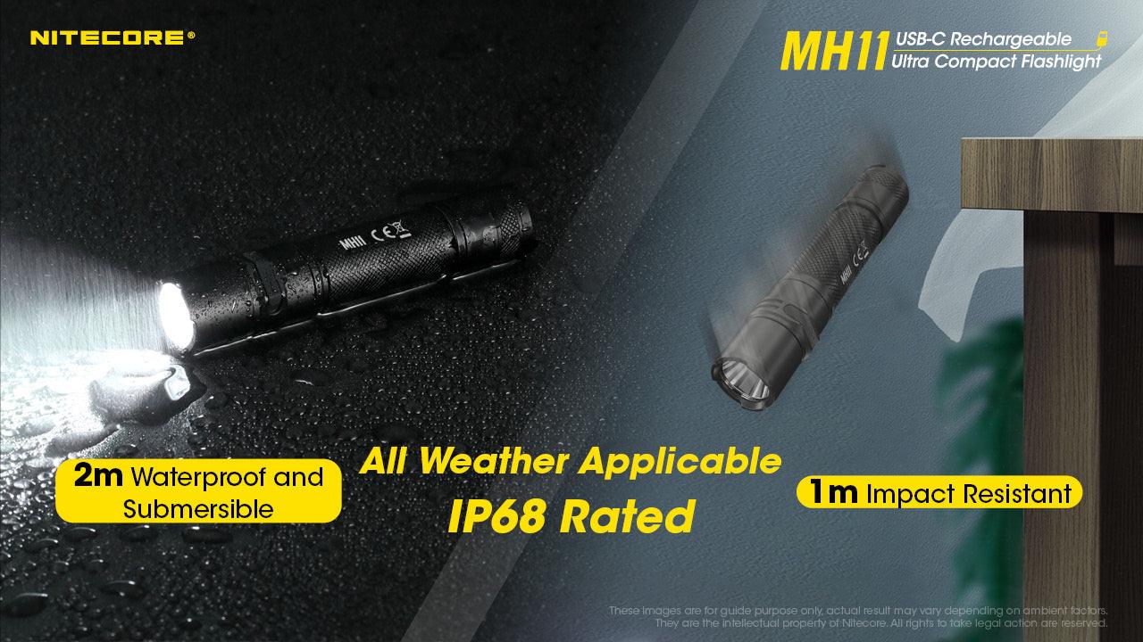 NITECORE MH11 1000 LM FLASHLIGHT, 18650 2600 MAH - NeonSales South Africa