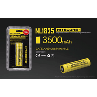 NITECORE NL1835 - 18650 LI-ION BATTERY, 3500MAH - NeonSales {{ shop.shopifyCountryName }}