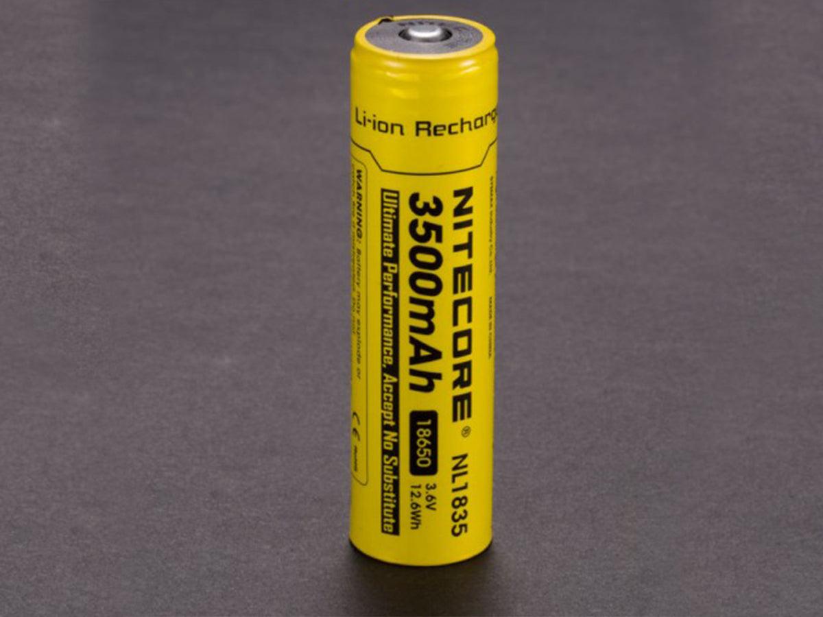 NITECORE NL1835 - 18650 LI-ION BATTERY, 3500MAH - NeonSales {{ shop.shopifyCountryName }}