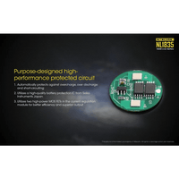 NITECORE NL1835 - 18650 LI-ION BATTERY, 3500MAH - NeonSales {{ shop.shopifyCountryName }}