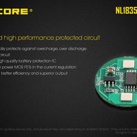 NITECORE NL1835R RECHARGE 3.7V BATTERY 3500MAH USB - NeonSales {{ shop.shopifyCountryName }}