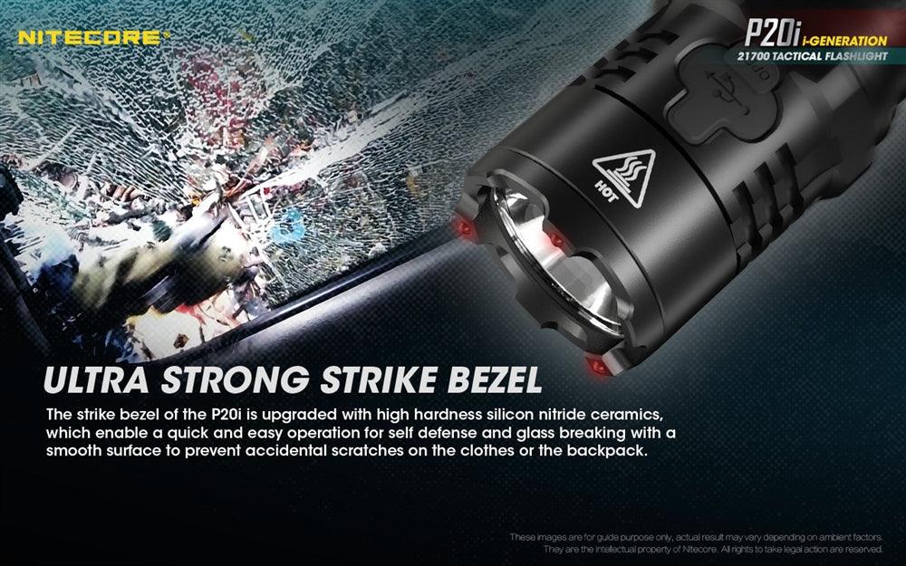NITECORE P20i - 1800 LUMEN TACTICAL FLASHLIGHT - NeonSales {{ shop.shopifyCountryName }}