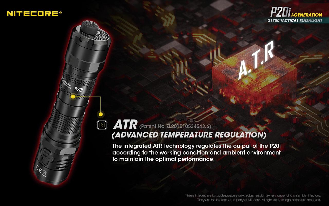 NITECORE P20i - 1800 LUMEN TACTICAL FLASHLIGHT - NeonSales {{ shop.shopifyCountryName }}