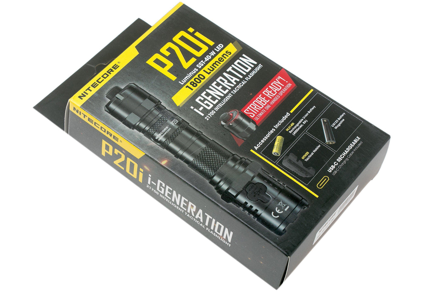 NITECORE P20i - 1800 LUMEN TACTICAL FLASHLIGHT - NeonSales {{ shop.shopifyCountryName }}