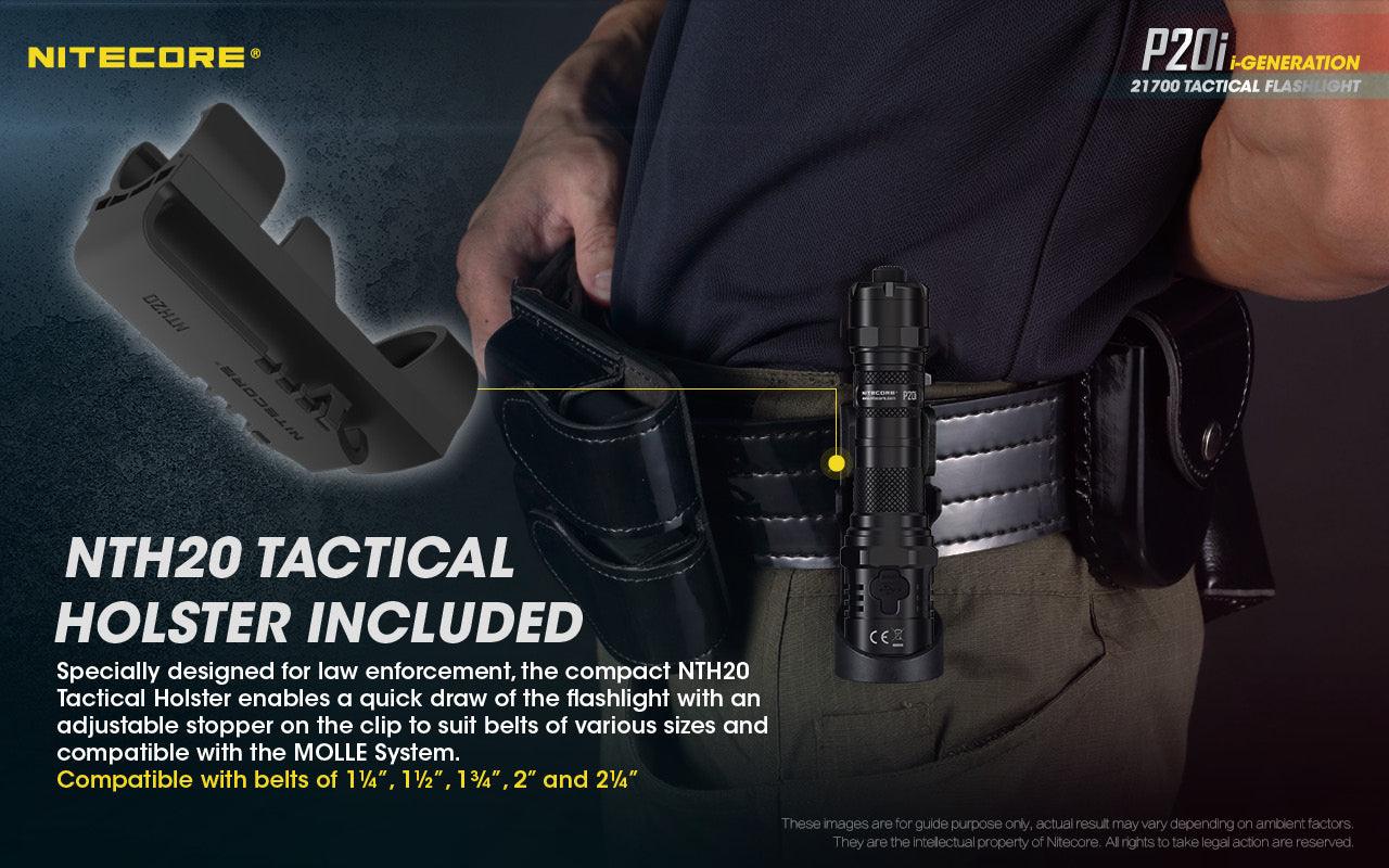 NITECORE P20i - 1800 LUMEN TACTICAL FLASHLIGHT - NeonSales South Africa