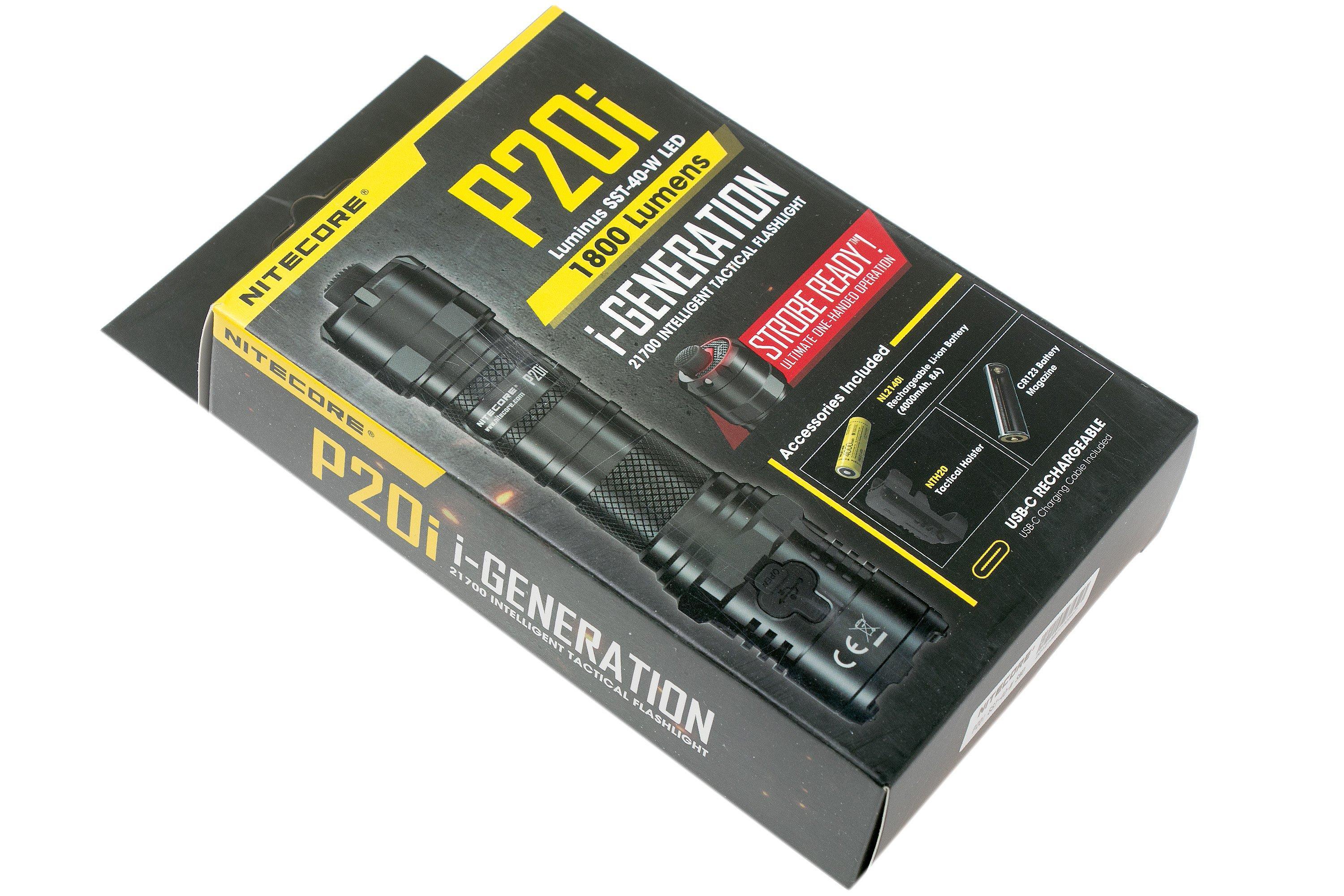 NITECORE P20i - 1800 LUMEN TACTICAL FLASHLIGHT - NeonSales South Africa