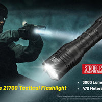 NITECORE P23I LONG RANGE 21700 TACTICAL FLASHLIGHT - NeonSales {{ shop.shopifyCountryName }}