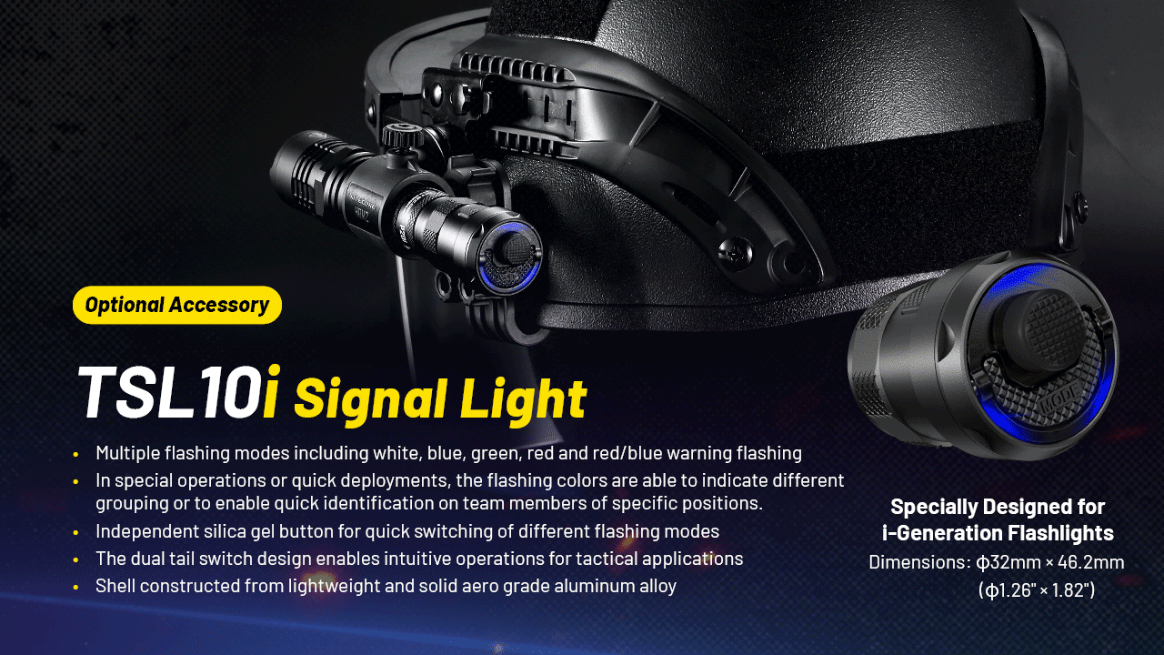 NITECORE P23I LONG RANGE 21700 TACTICAL FLASHLIGHT - NeonSales {{ shop.shopifyCountryName }}