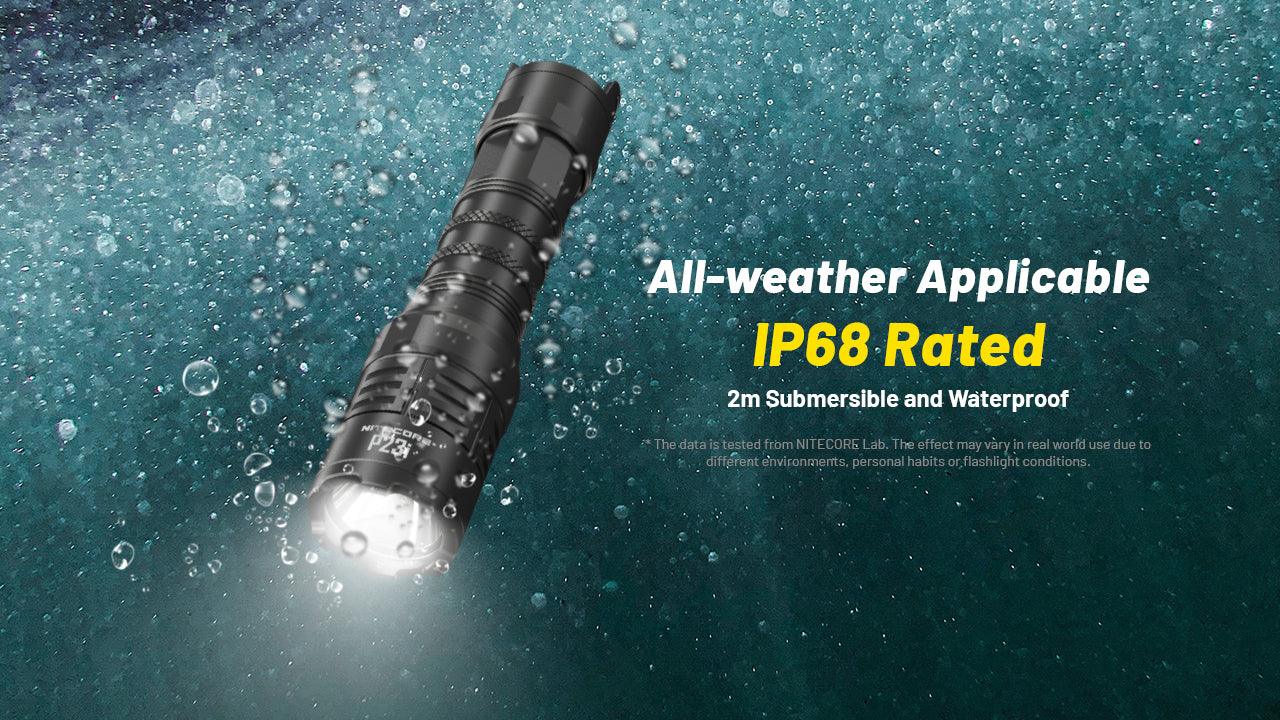 NITECORE P23I LONG RANGE 21700 TACTICAL FLASHLIGHT - NeonSales {{ shop.shopifyCountryName }}