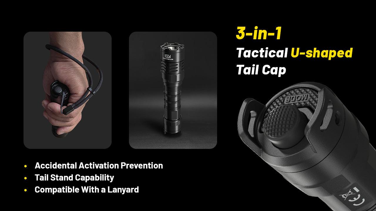 NITECORE P23I LONG RANGE 21700 TACTICAL FLASHLIGHT - NeonSales {{ shop.shopifyCountryName }}