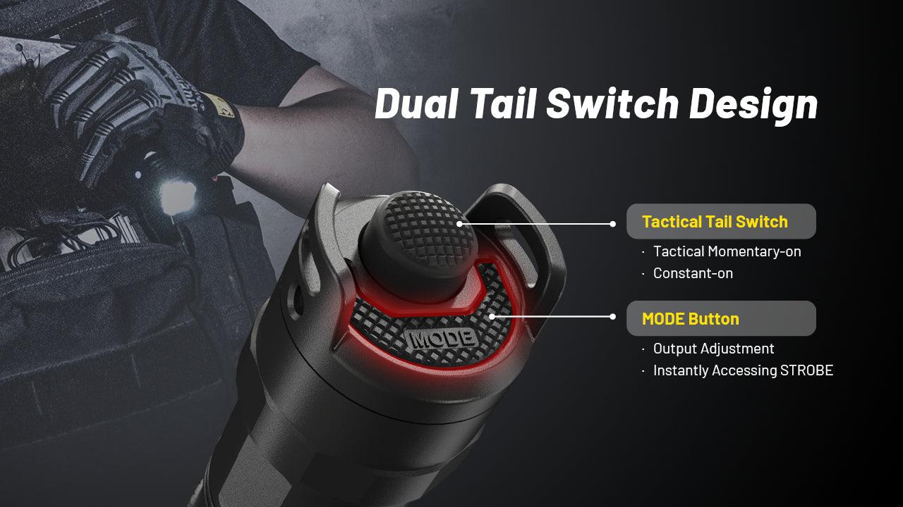 NITECORE P23I LONG RANGE 21700 TACTICAL FLASHLIGHT - NeonSales {{ shop.shopifyCountryName }}