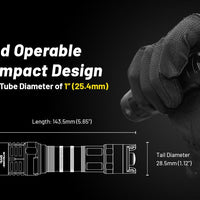 NITECORE P23I LONG RANGE 21700 TACTICAL FLASHLIGHT - NeonSales {{ shop.shopifyCountryName }}