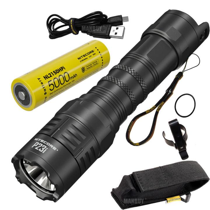 NITECORE P23I LONG RANGE 21700 TACTICAL FLASHLIGHT - NeonSales South Africa