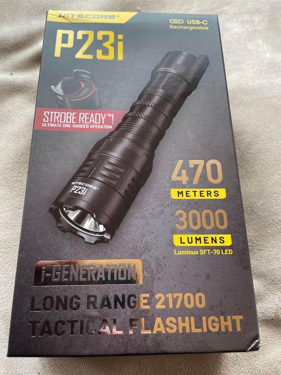 NITECORE P23I LONG RANGE 21700 TACTICAL FLASHLIGHT - NeonSales South Africa