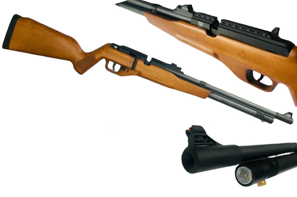 NOVA VISTA PCP1000 RIFLE .22 CAL - WOODEN STOCK - NeonSales {{ shop.shopifyCountryName }}