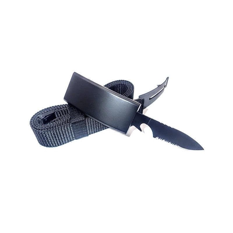 NYLON BELT 42", 1.25" WIDE W/ CONCEALED BLADE - NeonSales {{ shop.shopifyCountryName }}
