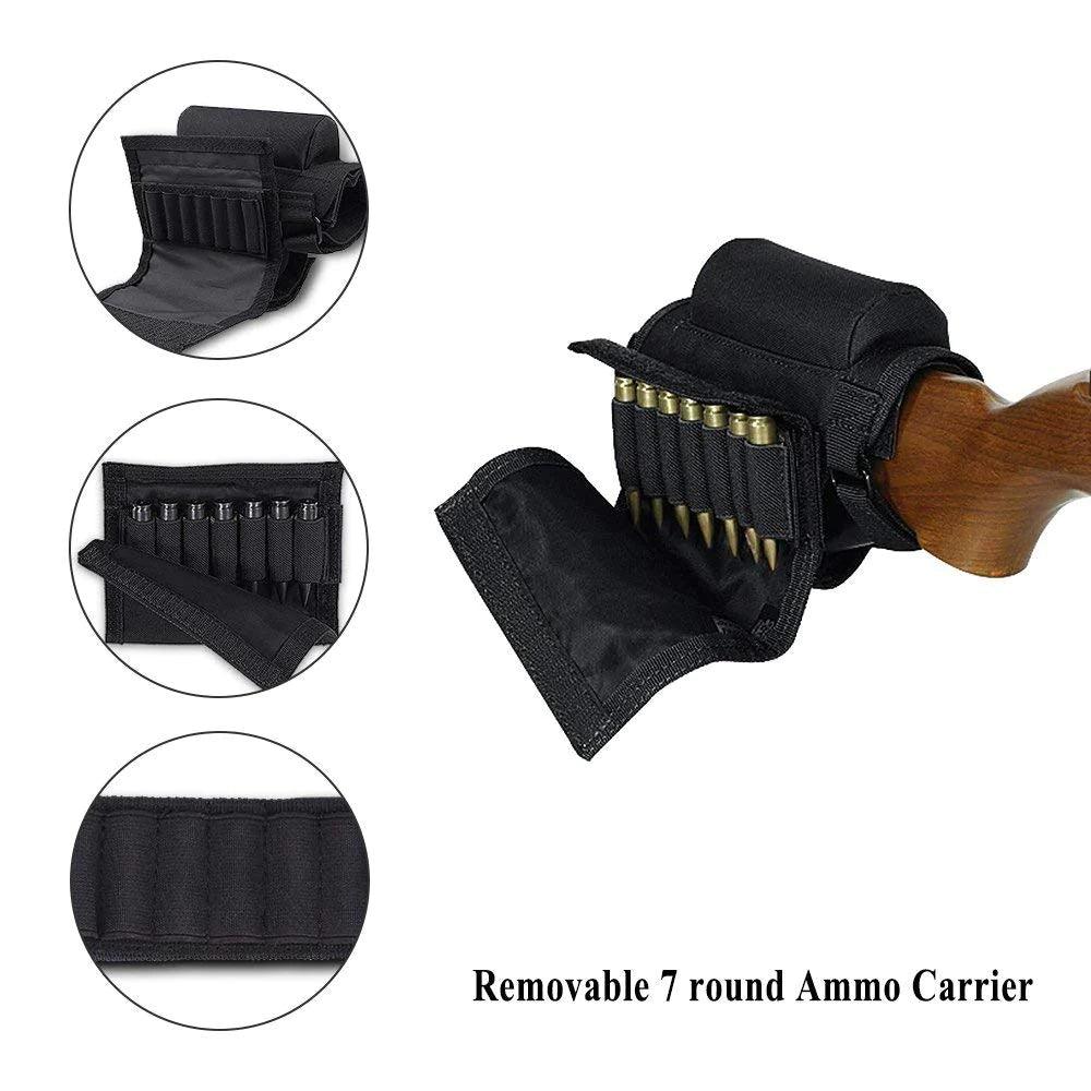 NYLON BUTTSTOCK & RISER W/ BULLET WALLET FOR RIFLE - NeonSales {{ shop.shopifyCountryName }}