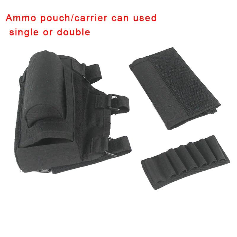 NYLON BUTTSTOCK & RISER W/ BULLET WALLET FOR RIFLE - NeonSales {{ shop.shopifyCountryName }}