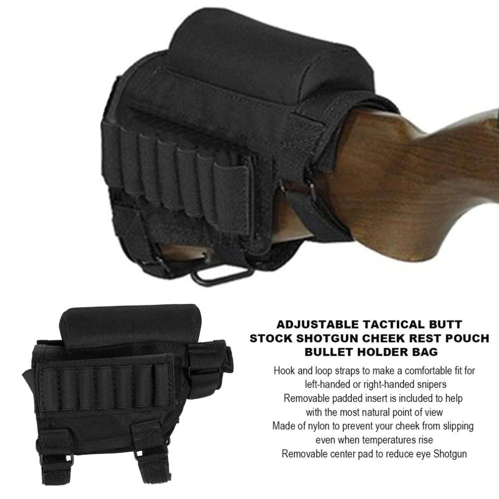 NYLON BUTTSTOCK & RISER W/ BULLET WALLET FOR RIFLE - NeonSales {{ shop.shopifyCountryName }}