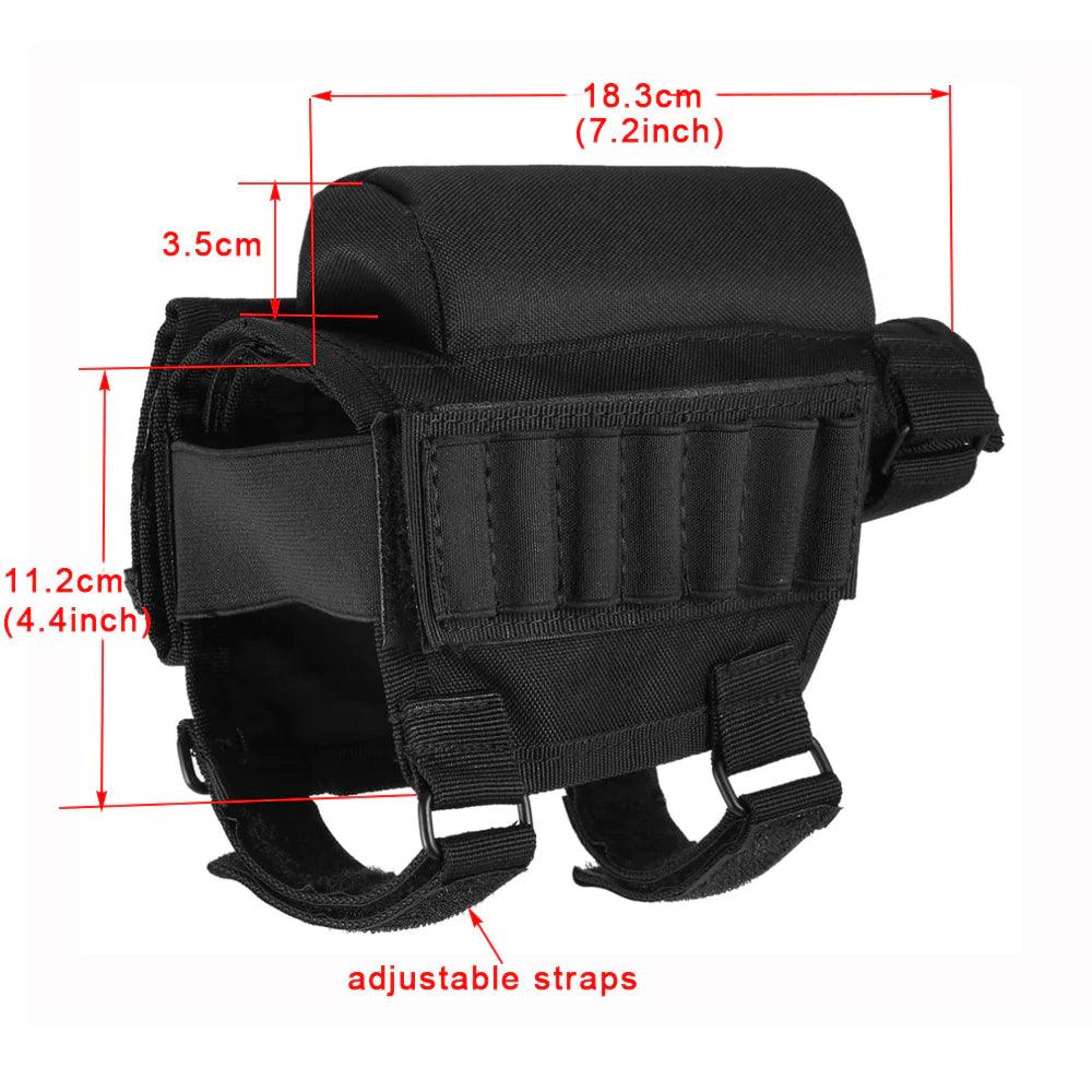 NYLON BUTTSTOCK & RISER W/ BULLET WALLET FOR RIFLE - NeonSales {{ shop.shopifyCountryName }}