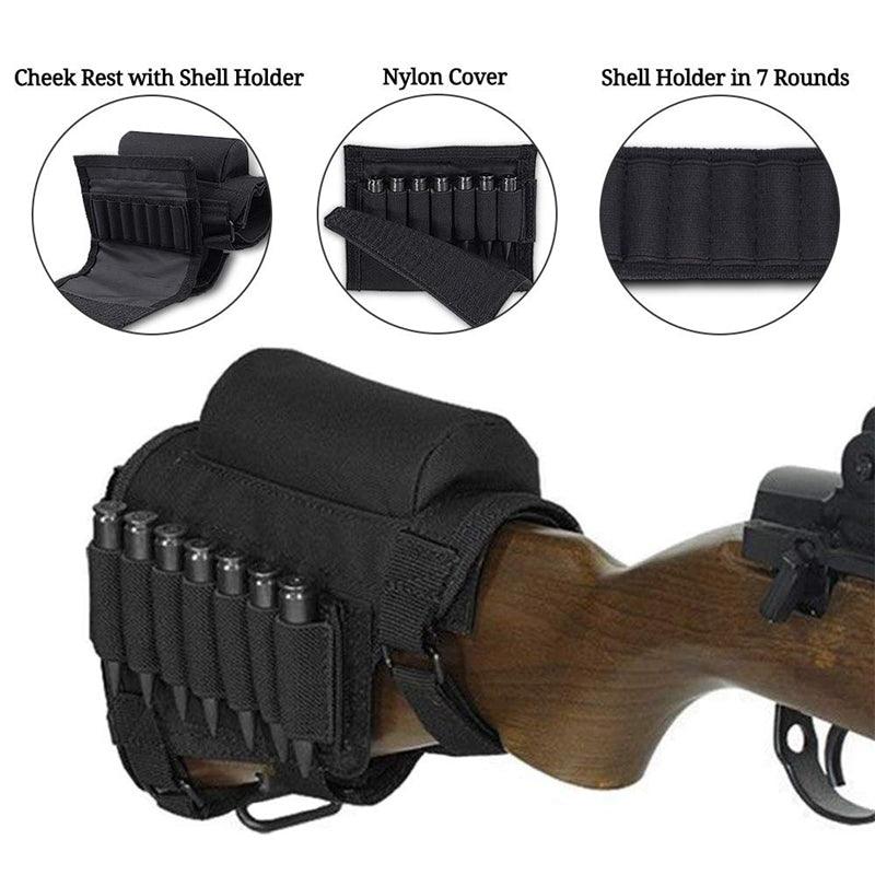 NYLON BUTTSTOCK & RISER W/ BULLET WALLET FOR RIFLE - NeonSales {{ shop.shopifyCountryName }}