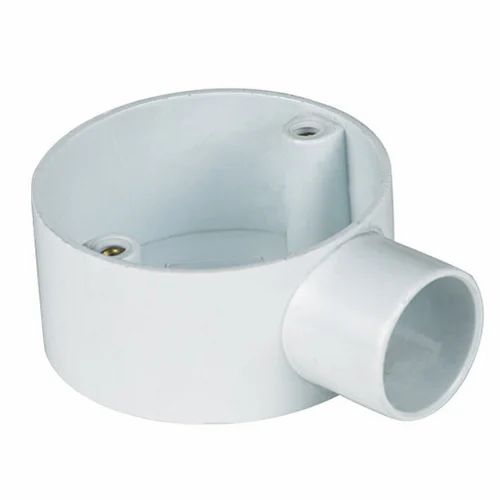 UNBRANDED PVC 1 WAY JUNCTION BOX 25MM+LID