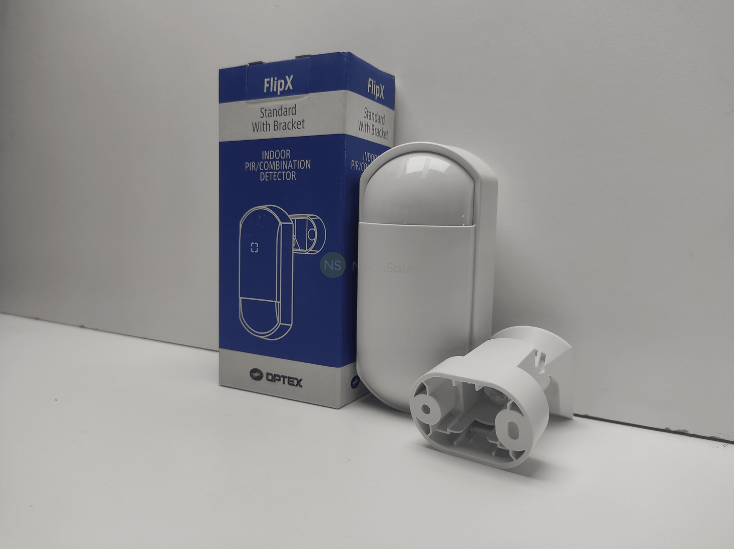 OPTEX FLIPX ST WIRED INDOOR PIR WITH BRACKET - NeonSales {{ shop.shopifyCountryName }}