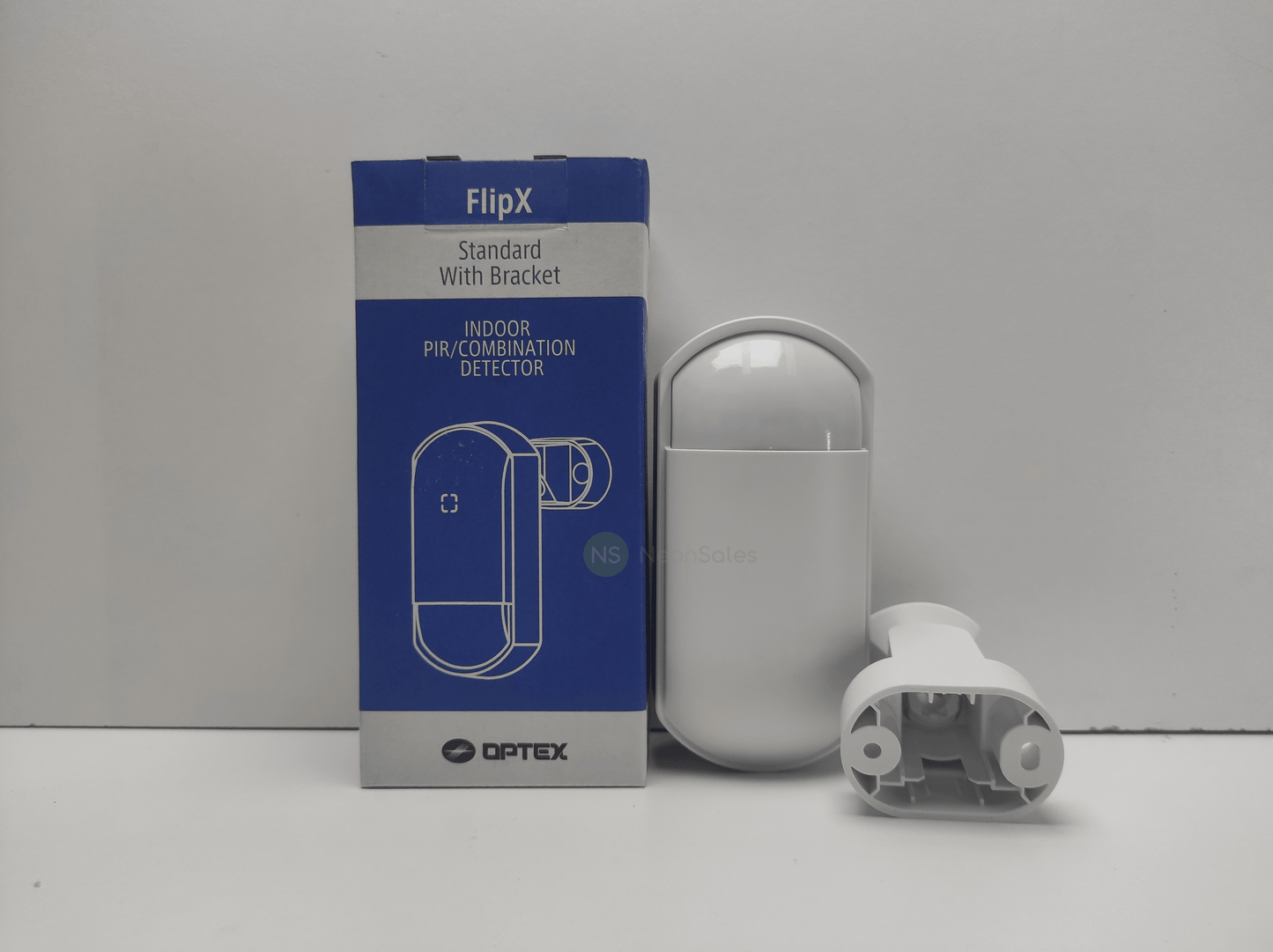 OPTEX FLIPX ST WIRED INDOOR PIR WITH BRACKET - NeonSales {{ shop.shopifyCountryName }}