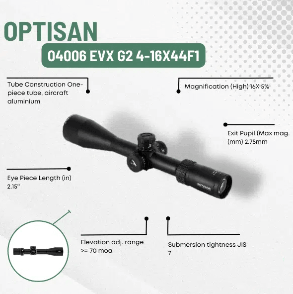 OPTISAN 04006 EVX G2 4-16X44F1 - NeonSales {{ shop.shopifyCountryName }}