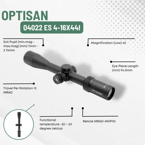 OPTISAN 04022 ES 4-16X44I - NeonSales {{ shop.shopifyCountryName }}