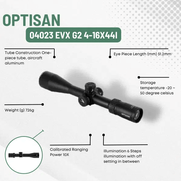 OPTISAN 04023EVX G2 4-16X44I - NeonSales {{ shop.shopifyCountryName }}