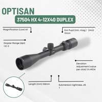 OPTISAN 37504 HX 4-12X40 DUPLEX - NeonSales {{ shop.shopifyCountryName }}